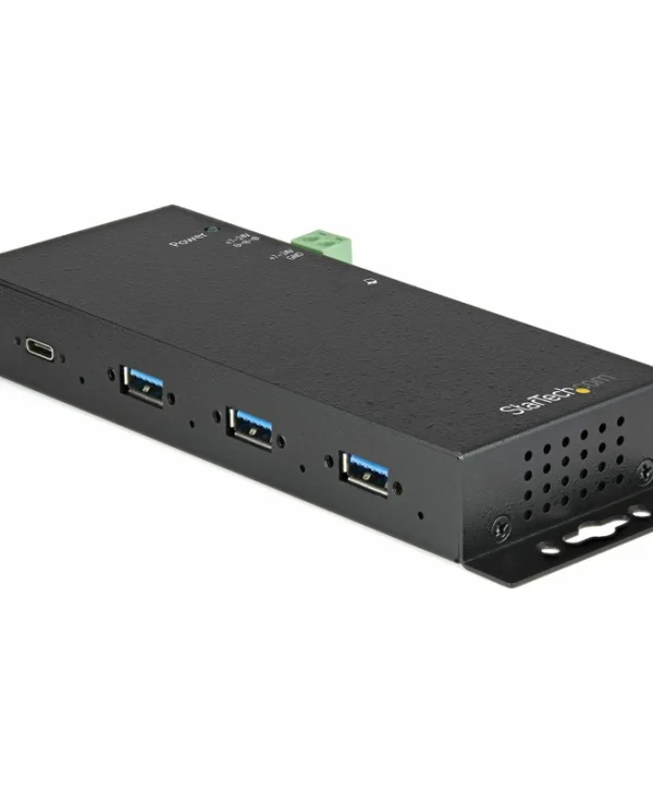 StarTech USB 3.0 Hub 4 Θυρών με σύνδεση USB-C & Θύρα Φόρτισης και Εξωτερική Παροχή Ρεύματος HB31C3A1CME