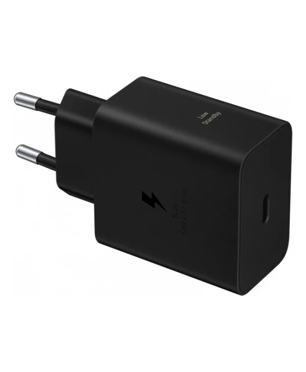 Samsung Φορτιστής Χωρίς Καλώδιο GaN με Θύρα USB-C 60W Power Delivery Μαύρος (EP-T6010N) EP-T6010NBEGWW