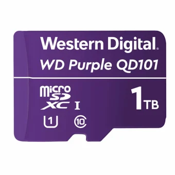Western Digital Purple SC QD101 microSDXC 1.0TB Class 10 U1 UHS-I WDD100T1P0C