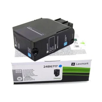 Lexmark 24B6717 Γνήσιο Toner Laser Εκτυπωτή Κυανό 13000 Σελίδων 24B6717