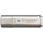 Kingston Ironkey Locker+ 50 256GB USB 2.0 Stick Ασημί IKLP50/256GB - Image 3