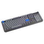 Endorfy Thock V2 Wireless Ασύρματο Gaming Μηχανικό Πληκτρολόγιο με Gateron Yellow διακόπτες και RGB φωτισμό (Αγγλικό US) Γκρι EY5A129