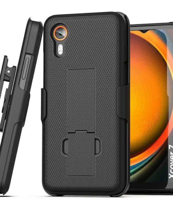 Targus Protective Case With Belt Clip Back Cover Μαύρο (Samsung Galaxy Xcover 7) GP-FPG556TGABW