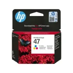 HP 47 Γνήσιο Μελάνι Εκτυπωτή InkJet Πολλαπλό (Color) (6ZD61AE) 6ZD61AE#BHL