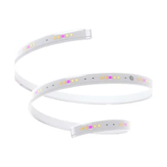 Nanoleaf Smart Ταινία LED Wi-Fi 220V Ρυθμιζόμενο Λευκό Φως 1m με Τροφοδοτικό & Τηλεχειριστήριο NL55-0001LS-1M