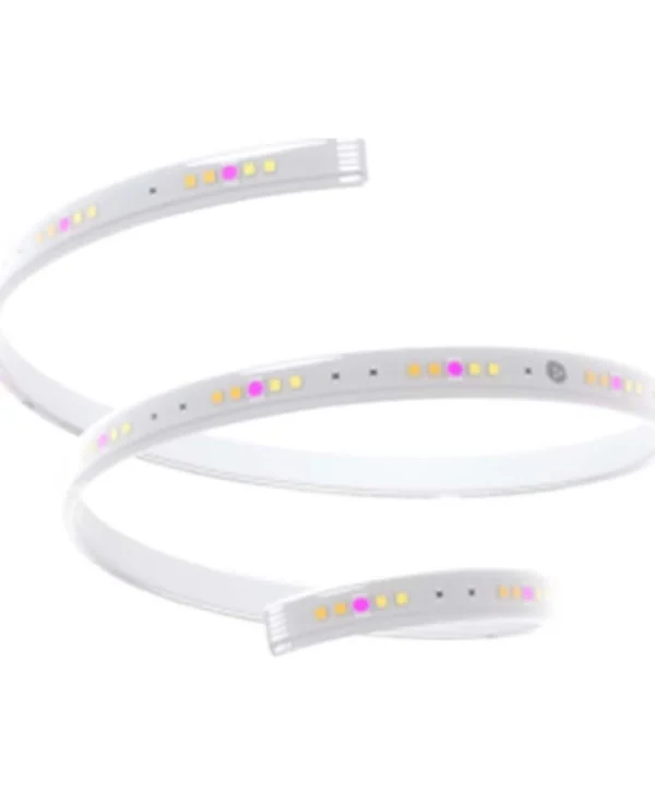Nanoleaf Smart Ταινία LED Wi-Fi 220V Ρυθμιζόμενο Λευκό Φως 1m με Τροφοδοτικό & Τηλεχειριστήριο NL55-0001LS-1M