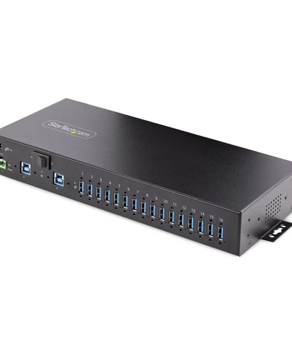 StarTech USB 3.2 Hub 16 Θυρών με σύνδεση USB-A και Εξωτερική Παροχή Ρεύματος S5G16AINDS-USB-A-HUB
