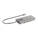 StarTech USB-C Docking Station με HDMI/DisplayPort 4K PD Ethernet και σύνδεση 3 Οθονών Ασημί (154B-USBC-MULTIPORT) - Image 4