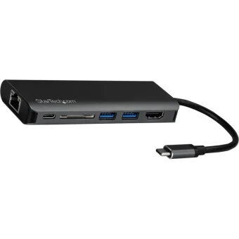StarTech USB-C Docking Station με HDMI 4K PD Ethernet Μαύρο (DKT30CSDHPD)