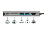 StarTech USB-C Docking Station με HDMI 4K PD Ethernet Μαύρο (DKT30CSDHPD) - Image 6