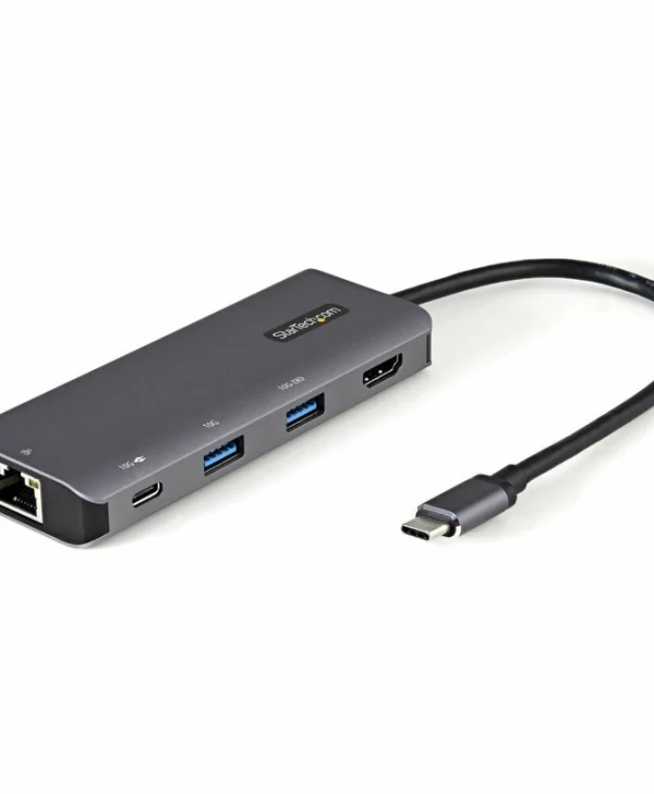 StarTech USB-C / USB-A Docking Station με 4K PD Ethernet Γκρι (DKT31CHPDL)