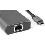 StarTech USB-C / USB-A Docking Station με 4K PD Ethernet Γκρι (DKT31CHPDL) - Image 3