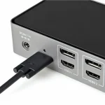 StarTech USB-C Docking Station με HDMI/DisplayPort 4K PD Ethernet και συνδεση 3 Οθονών Μαύρο (DK31C3HDPDUE) - Image 4
