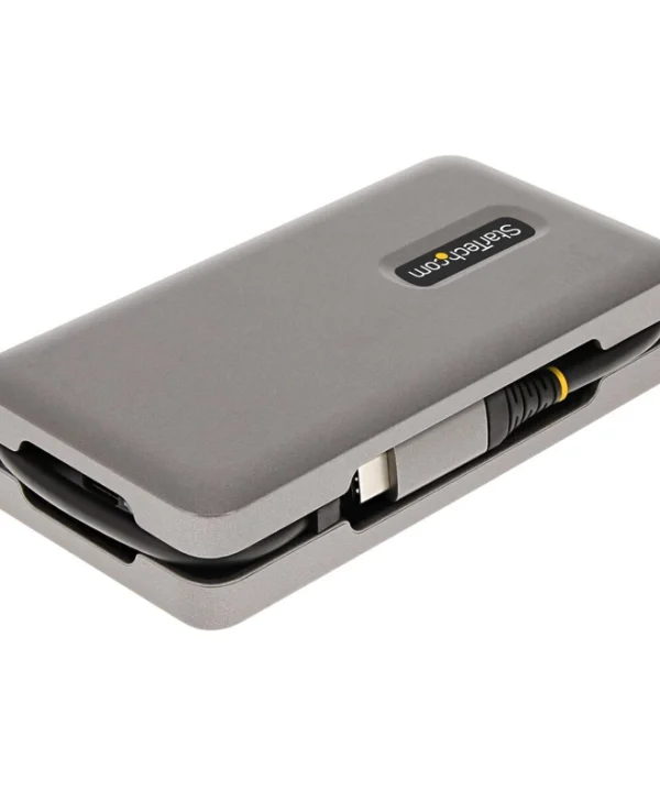 StarTech USB 2.0 Hub 3 Θυρών με σύνδεση USB-A Γκρι DKT31CDHPD3