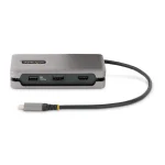 StarTech USB 2.0 Hub 3 Θυρών με σύνδεση USB-A Γκρι DKT31CDHPD3 - Image 2