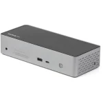 StarTech USB-C Docking Station με HDMI/DisplayPort 4K PD Ethernet και συνδεση 4 Οθονών Ασημί (DK31C4DPPDUE)