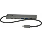 StarTech USB-C Docking Station με HDMI 4K PD Ethernet Γκρι (DKT30CHSDPD1)