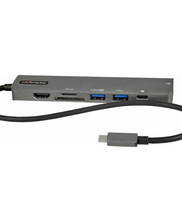 StarTech USB-C Docking Station με HDMI 4K PD Ethernet Γκρι (DKT30CHSDPD1)