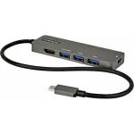 StarTech USB-C Docking Station με HDMI 4K PD Ethernet Γκρι (DKT30CHPD3)