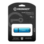 Kingston IronKey Vault Privacy 50 16GB USB 3.2 Stick με σύνδεση USB-C Μπλε IKVP50C/16GB - Image 4