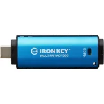 Kingston IronKey Vault Privacy 50 16GB USB 3.2 Stick με σύνδεση USB-C Μπλε IKVP50C/16GB - Image 5