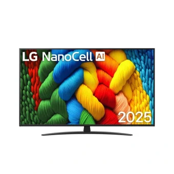 LG Smart Τηλεόραση 75" 4K UHD LED NanoCell AI NANO81 HDR (2025) 75NANO81A3A 75NANO81A3A.AEU