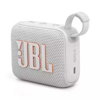JBL Go 4 Αδιάβροχο Ηχείο Bluetooth 4.2W με Διάρκεια Μπαταρίας έως 7 ώρες Λευκό JBLGO4WHT