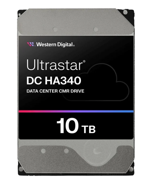 Western Digital Ultrastar DC HA340 10TB HDD Σκληρός Δίσκος 3.5" SATA III 7200rpm για Server / Καταγραφικό 0B47062