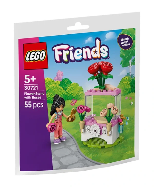 LEGO Friends Flower Stand ith Roses για 5+ ετών Ετών 55τμχ 30721