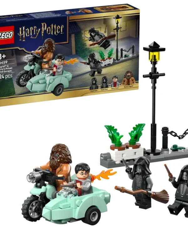 LEGO Harry Potter Hagrid™ & Harry's Privet Drive Escape για 8+ ετών Ετών 124τμχ 76459