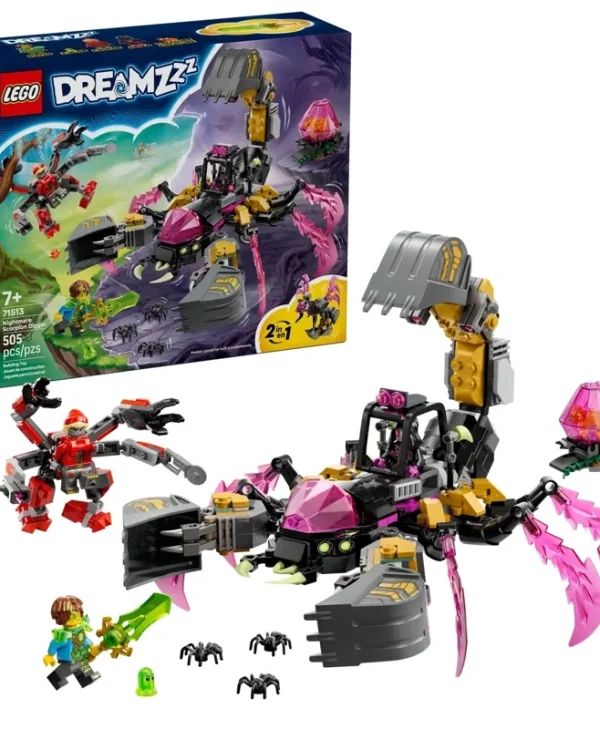 LEGO DREAMZzz Nightmare Scorpion Digger για 7+ ετών Ετών 505τμχ 71513