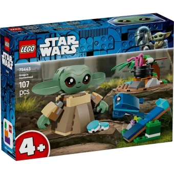 LEGO Star Wars Grogu's Homestead για 4+ ετών Ετών 107τμχ 75443