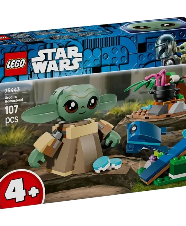 LEGO Star Wars Grogu's Homestead για 4+ ετών Ετών 107τμχ 75443