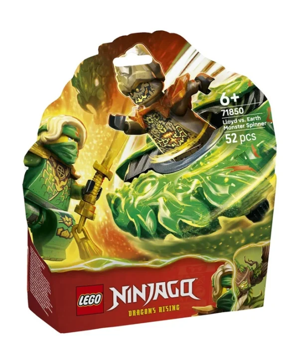 LEGO Ninjago Lloyd vs. Earth Monster Spinner για 6+ ετών Ετών 52τμχ 71850