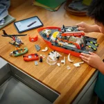 LEGO City Coast Guard Rescue Boat & Helicopter για 7+ ετών Ετών 742τμχ 60504 - Image 11