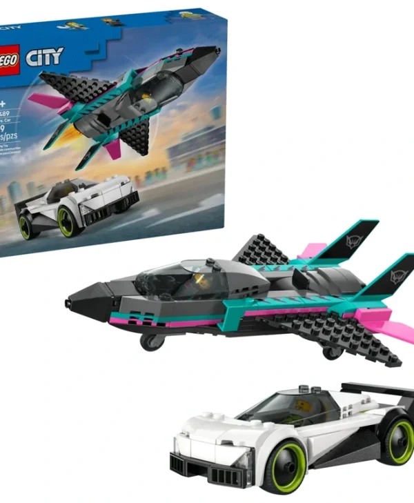 LEGO City Jet vs. Car για 6+ ετών Ετών 259τμχ 60489