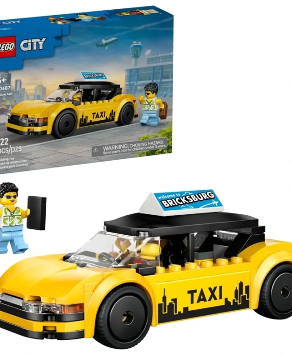 LEGO City Yellow Taxi για 5+ ετών Ετών 122τμχ 60487