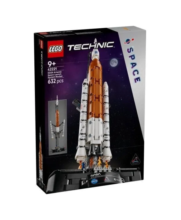LEGO Technic NASA Artemis Space Launch System Rocket για 9+ ετών Ετών 632τμχ 42221