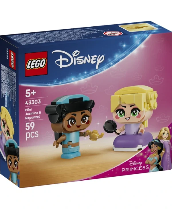 LEGO Disney Mini Jasmine & Rapunzel για 5+ ετών Ετών 59τμχ 43303