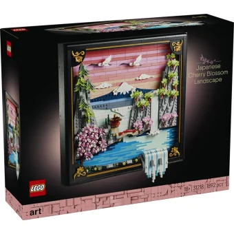 Lego Art: Japanese Cherry Blossom Landscape 31218