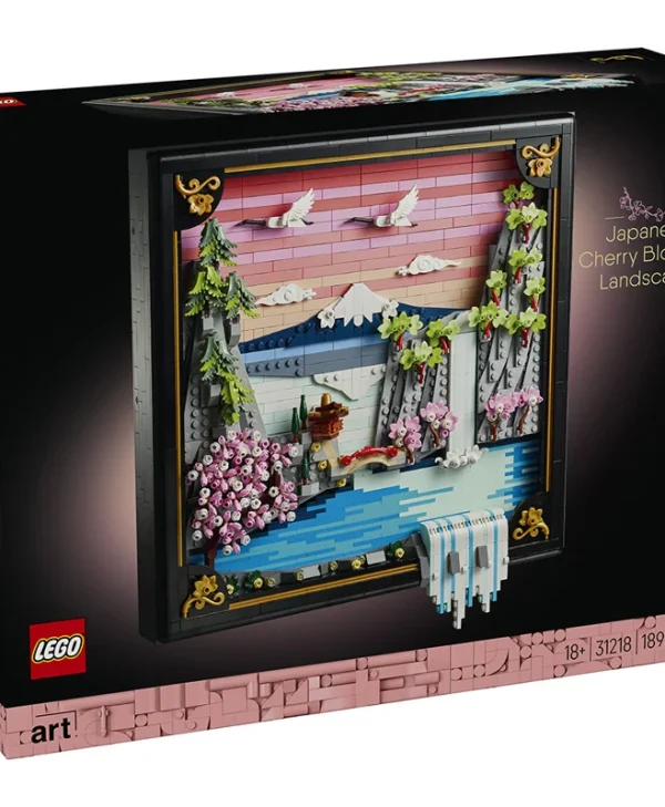Lego Art: Japanese Cherry Blossom Landscape 31218