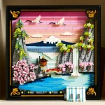 Lego Art: Japanese Cherry Blossom Landscape 31218 - Image 4