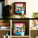 Lego Art: Japanese Cherry Blossom Landscape 31218 - Image 8