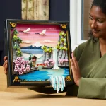 Lego Art: Japanese Cherry Blossom Landscape 31218 - Image 9