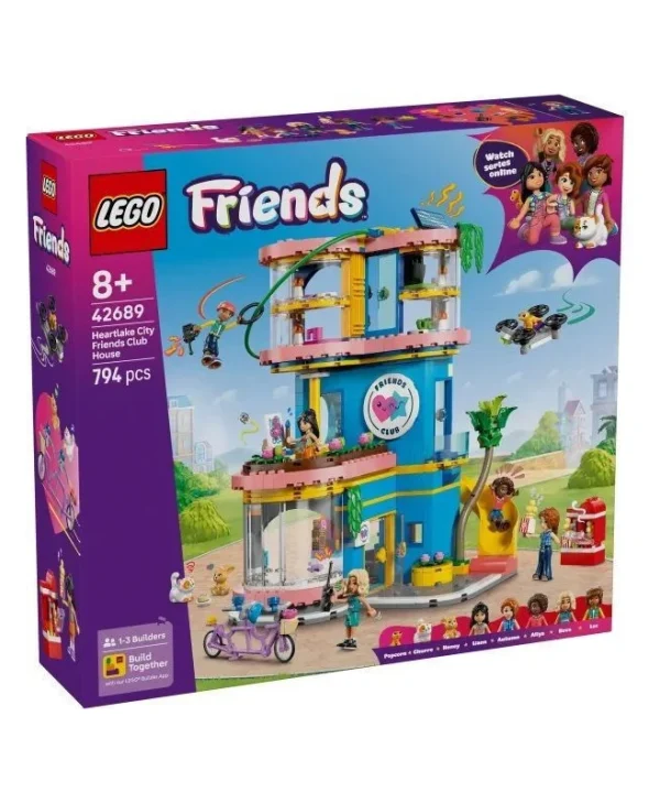 LEGO Friends Heartlake City Friends Club House για 8+ ετών Ετών 794τμχ 42689