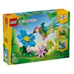 LEGO Creator 3-in-1 Wild Animals: Colorful Hummingbird για 8+ ετών Ετών 312τμχ 31384
