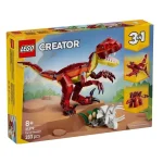 LEGO Creator 3-in-1 Fierce Dinosaur για 8+ ετών Ετών 283τμχ 31379
