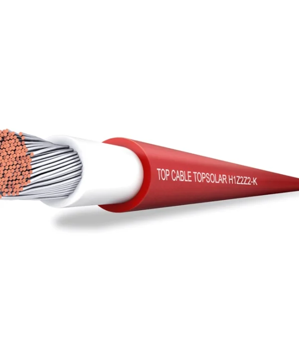 Topsolar Pv H1z2z2-k 1500v 1×4 Red R500/overall Diameter 5.30+ 0,15 2CTB803973R1100