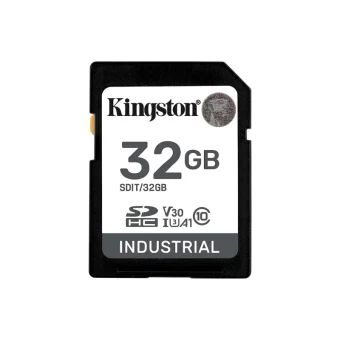 Kingston Industrial SDHC 32GB Class 10 U3 V10 A1 UHS-I SDIT/32GB