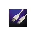 Roline USB 2.0 Cable USB-A male - USB-B male Λευκό 1.8m (11.99.8819-100) - Image 3